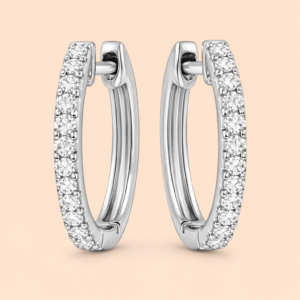 Sixteen Stone Narrow Earrings